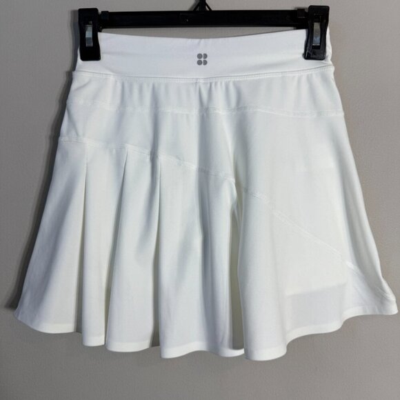 Sweaty Betty Grand Slam Tennis Skort Womens XXS White Active Workout Travel NWOT - Picture 8 of 14
